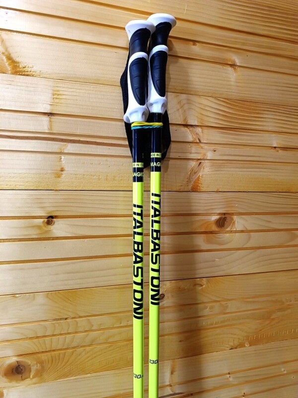 NOVÉ PALICE ITALBASTONI NEON YELLOW 130CM